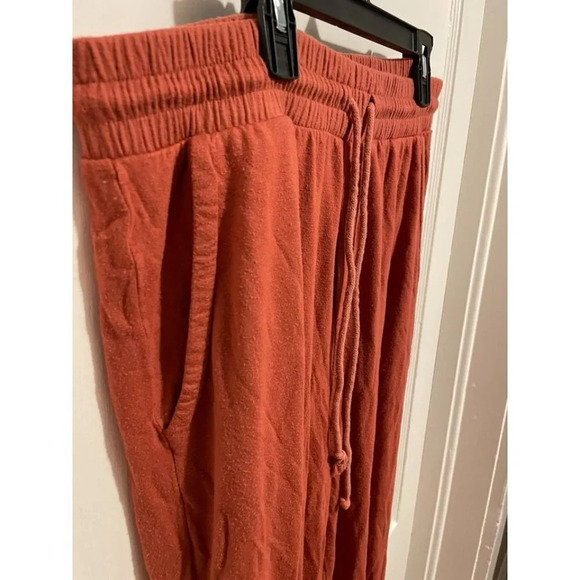 Melloday Women's Size X-Large Orange Casual Jogger Pants - Picture 4 of 7